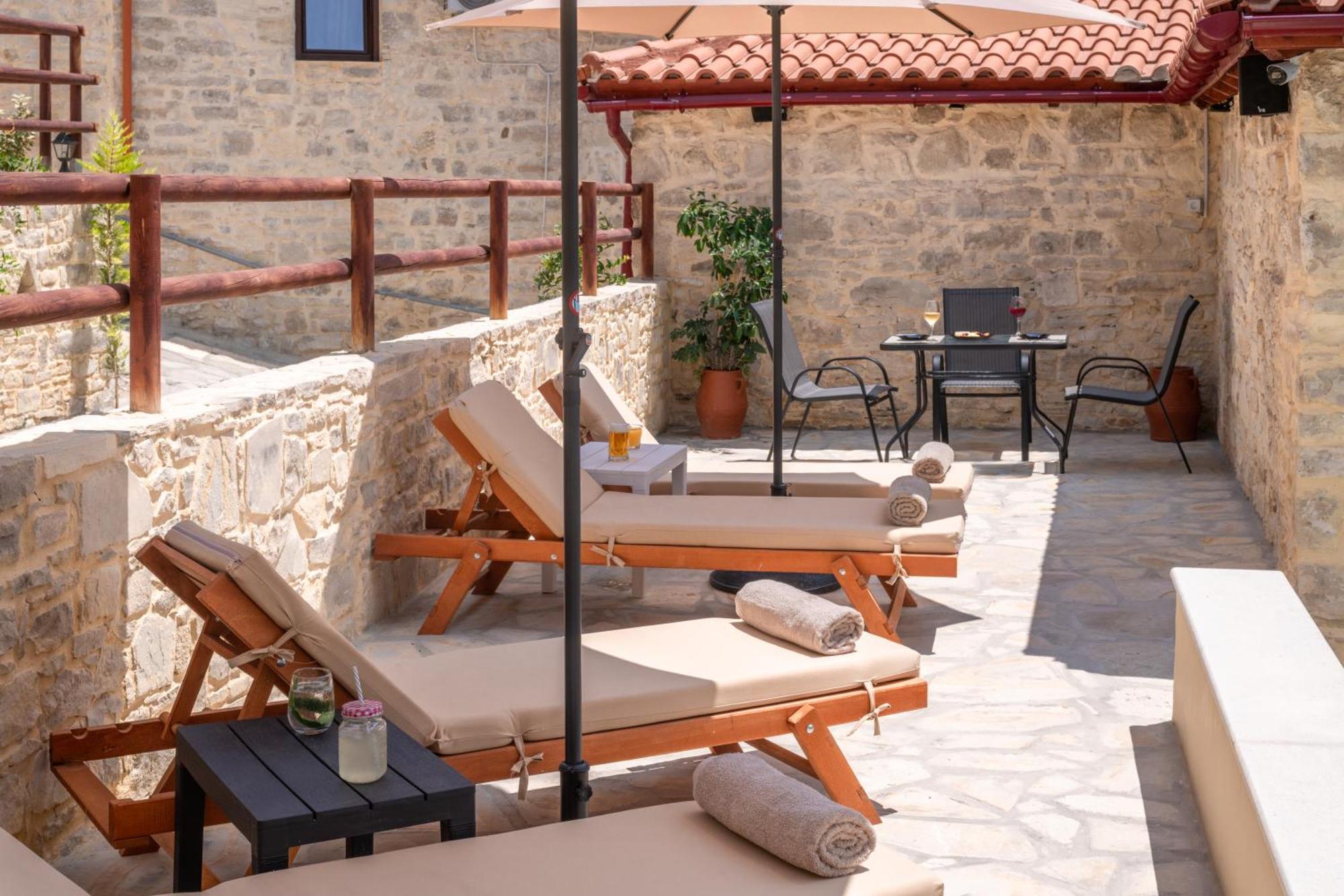 Draganigo Luxury Stone Houses 40 Min From Matala Ano Moulia Экстерьер фото