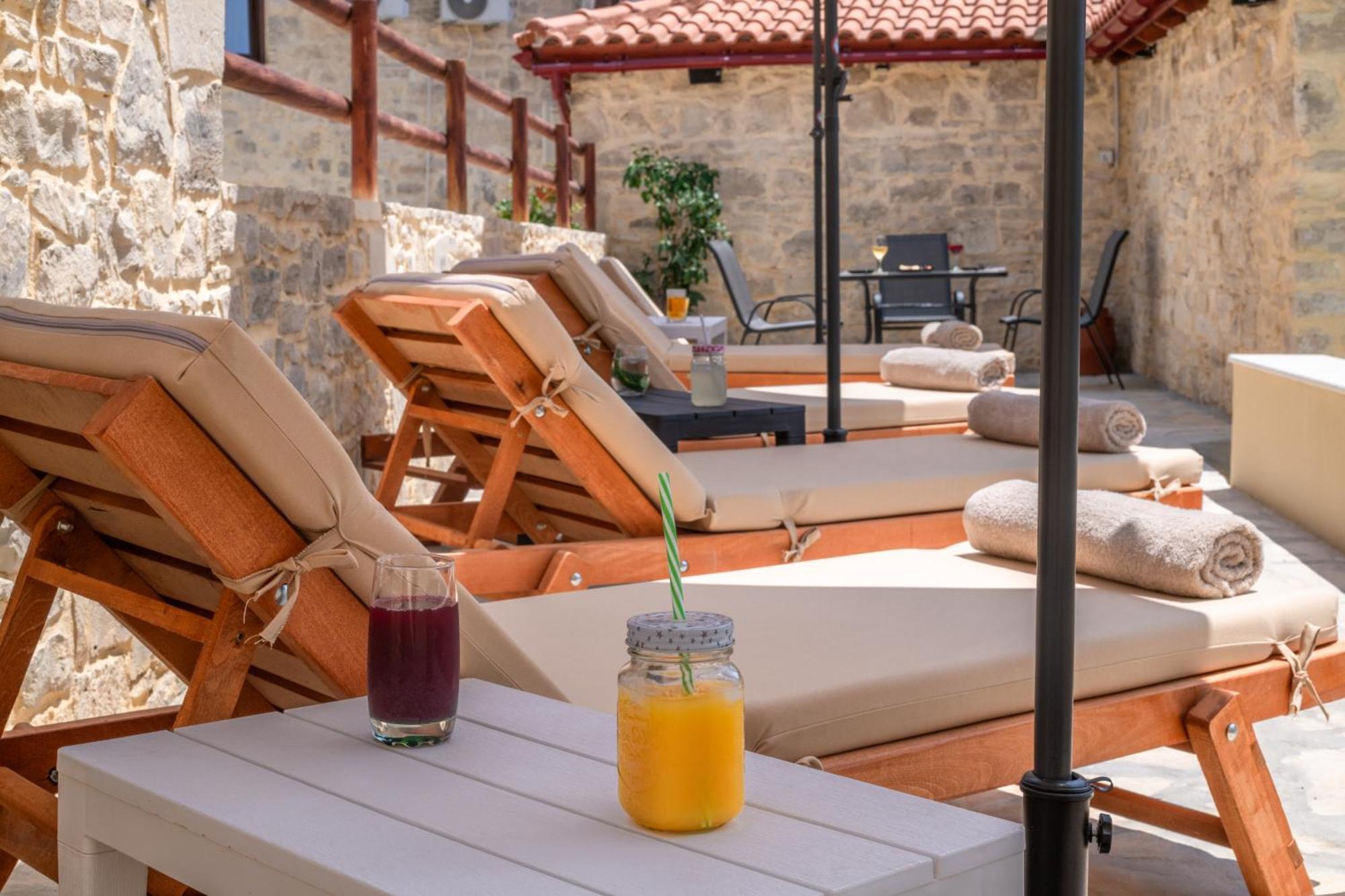 Draganigo Luxury Stone Houses 40 Min From Matala Ano Moulia Экстерьер фото